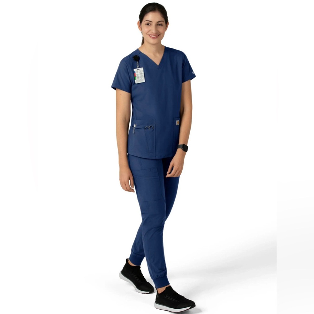 Gray jogger scrub set Carhartt